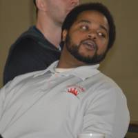 Photo of audience member pt. 3